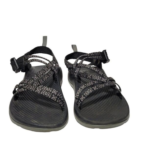 Chaco ZX1 Hugs And Kisses Strappy EcoTred Sandals Youth Size 3 Big Kids Black - Picture 10 of 12